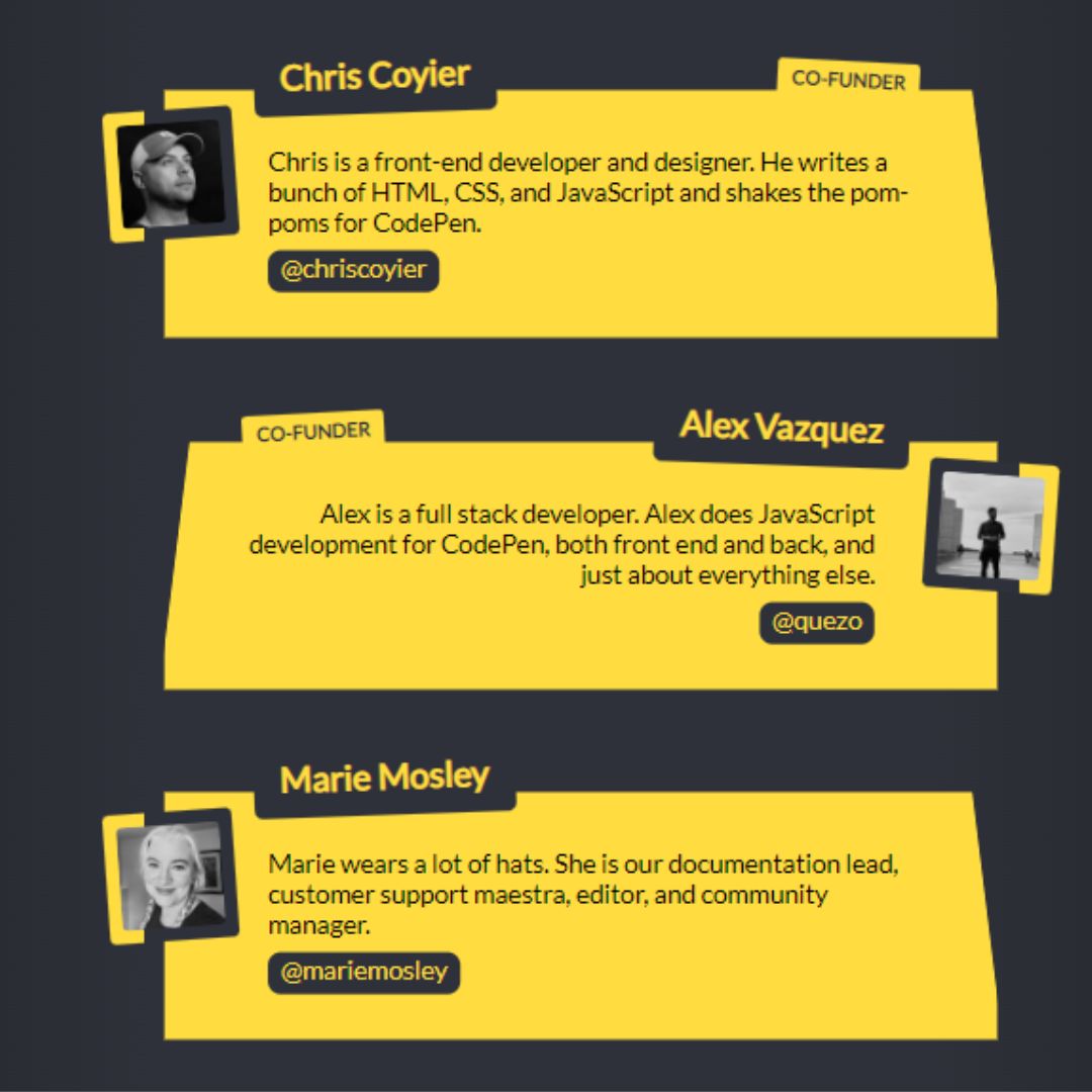 innovative and stylish create a codepen team member list with html css.jpg